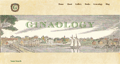 Desktop Screenshot of ginaology.com